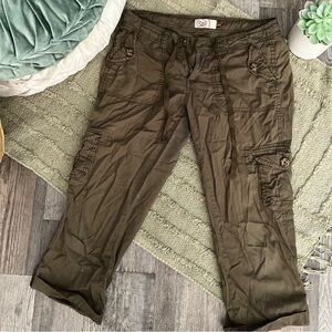 Casual Olive Cargo Pants